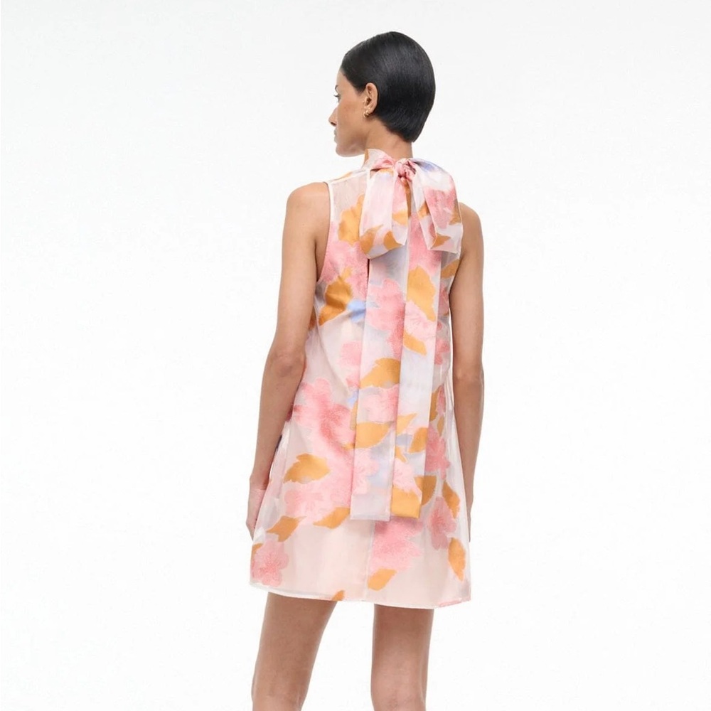 STAUD Albee Mini Dress Spring Day - Picture 2 of 9